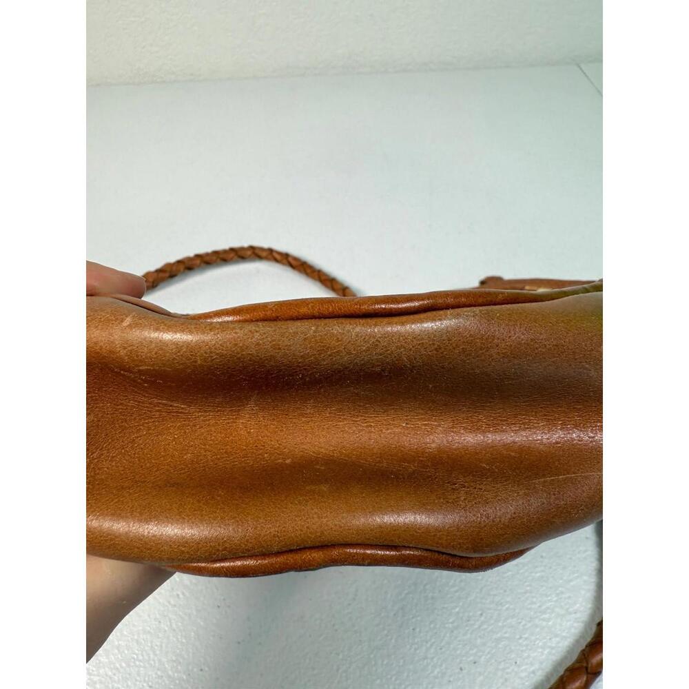 Bembien Vintage Check Ovale Crossbody – As Is (Leather Cracking & Scratches) - Picture 10 of 15